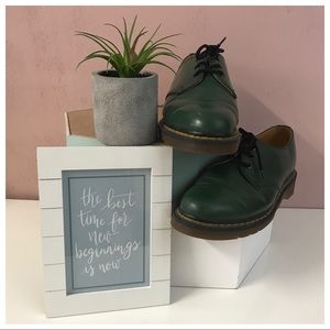 ‼️SOLD‼️Dr. Martens 1461 Green Made In England